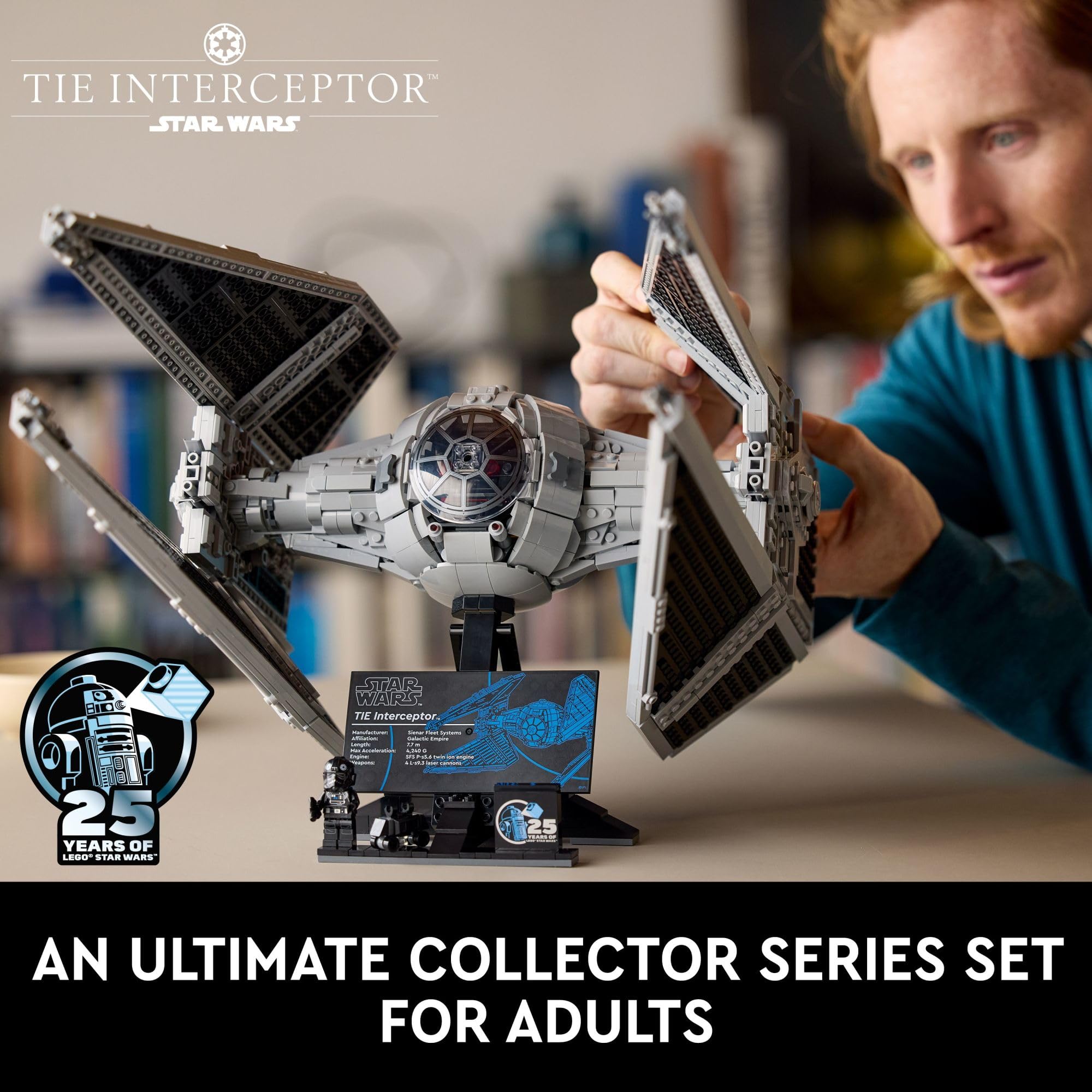 Foto 2 | Set De Construcción Lego Star Wars Ultimate Collector Tie Interceptor 75382 - Venta Internacional.