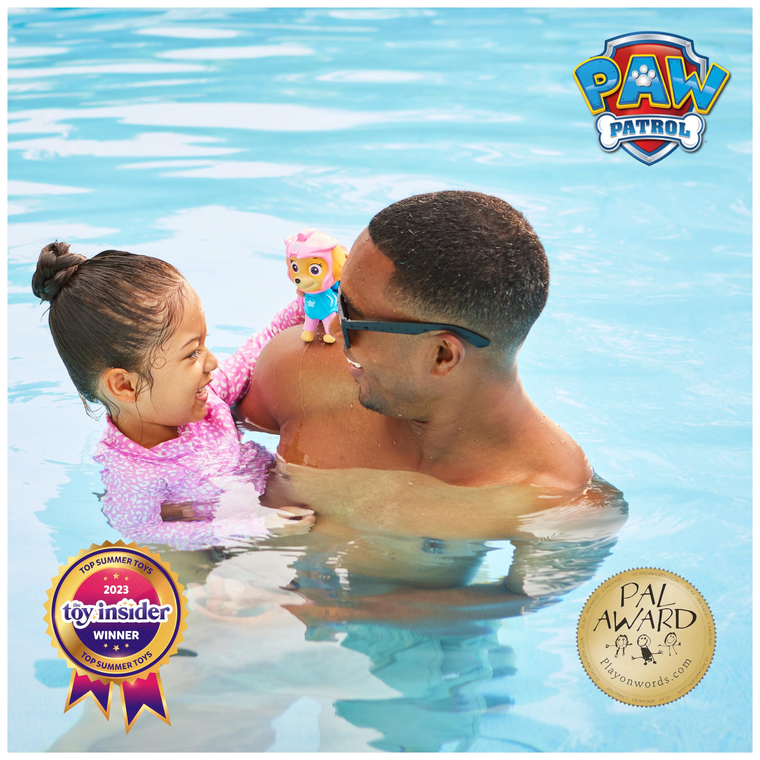 Foto 3 pulgar | Figuras Flotantes Skye De Pool Toy Swimways Paw Patrol Para Niños De 3 Años O Más - Venta Internacional.