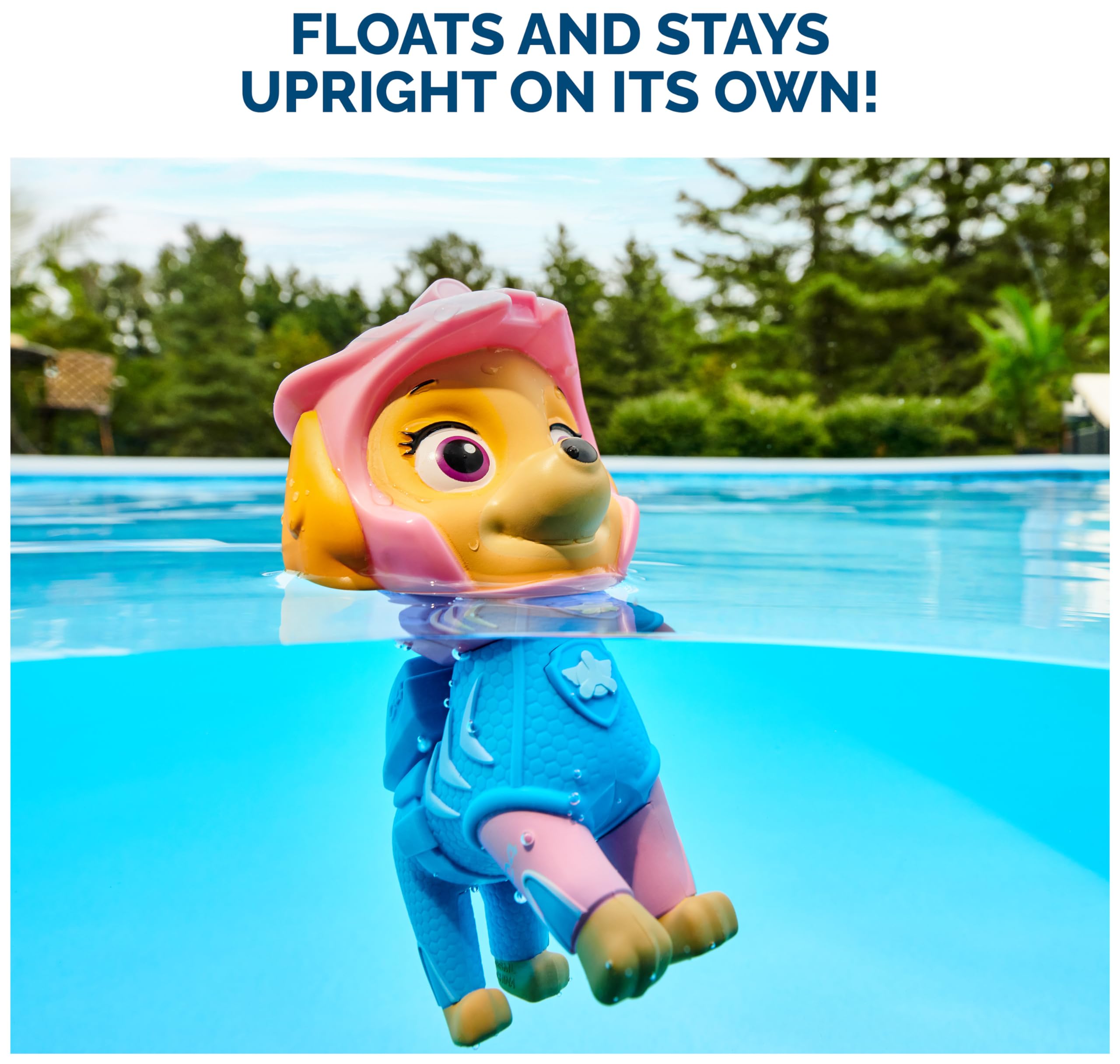 Foto 4 pulgar | Figuras Flotantes Skye De Pool Toy Swimways Paw Patrol Para Niños De 3 Años O Más - Venta Internacional.