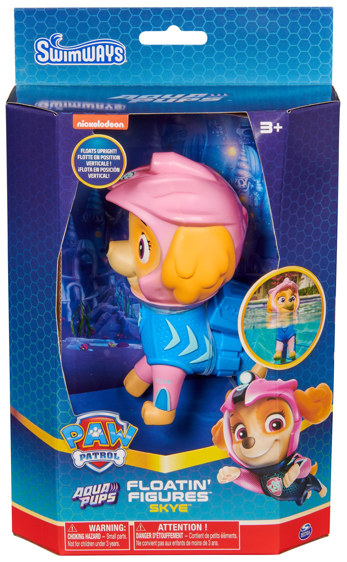 Foto 7 pulgar | Figuras Flotantes Skye De Pool Toy Swimways Paw Patrol Para Niños De 3 Años O Más - Venta Internacional.