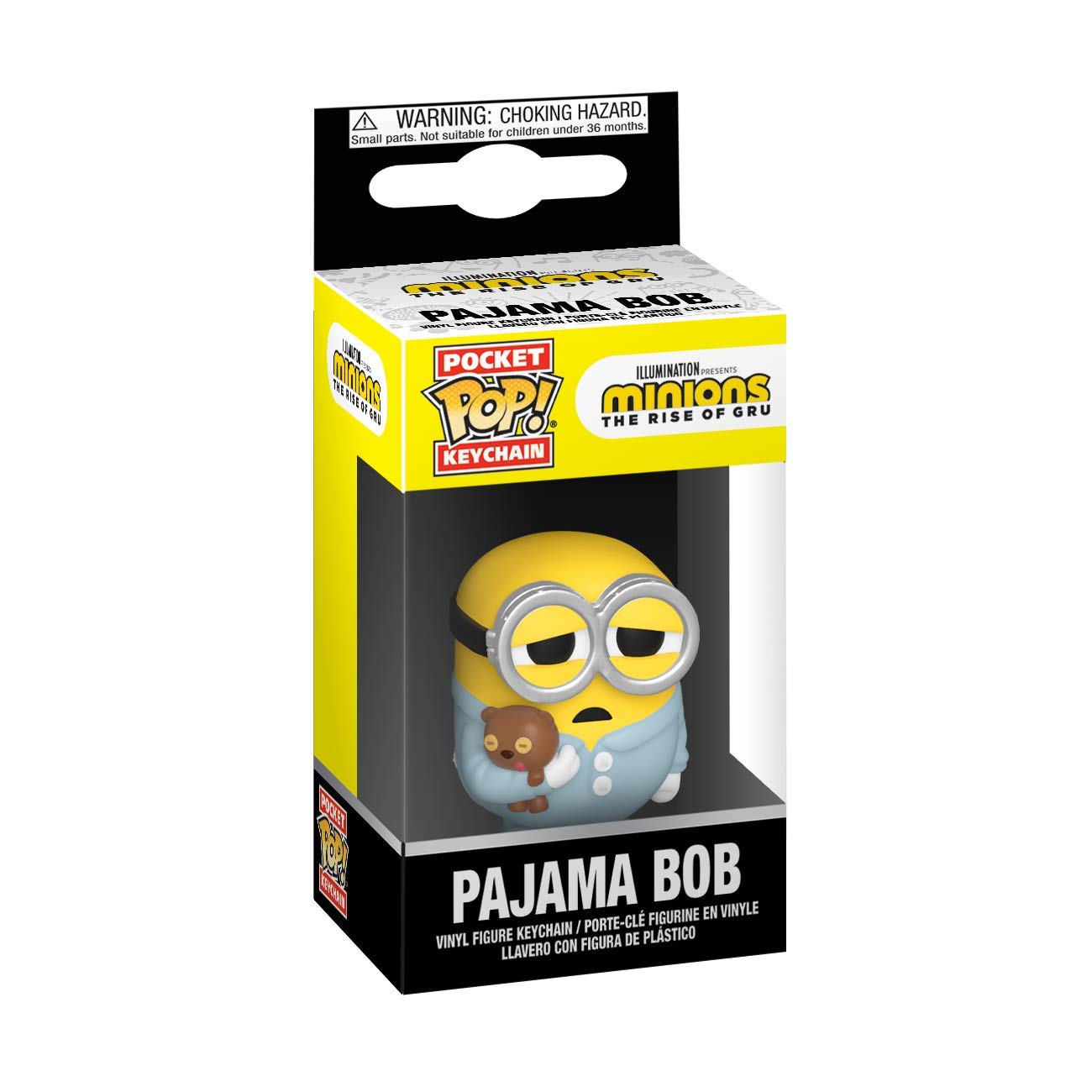 Foto 3 pulgar | Llavero Funko Pop! Minions: The Rise Of Gru Pajama Bob - Venta Internacional.