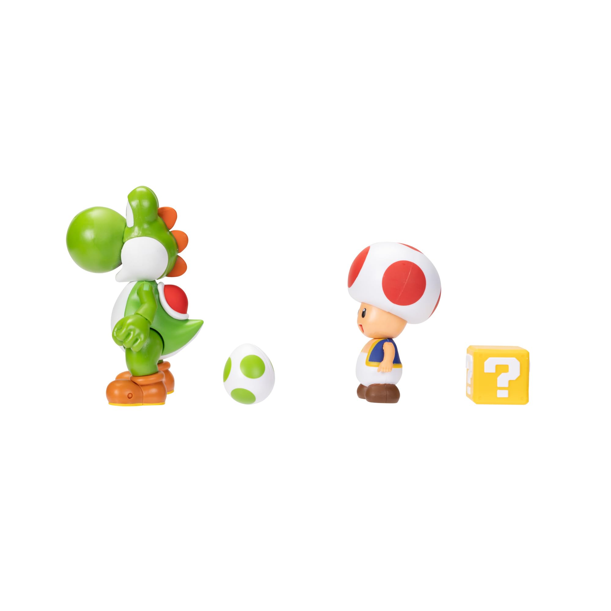 Foto 5 pulgar | Figura De Acción Super Mario Nintendo 10 Cm Yoshi & Toad, Paquete De 2 - Venta Internacional.