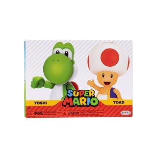 Foto 6 | Figura De Acción Super Mario Nintendo 10 Cm Yoshi & Toad, Paquete De 2 - Venta Internacional.