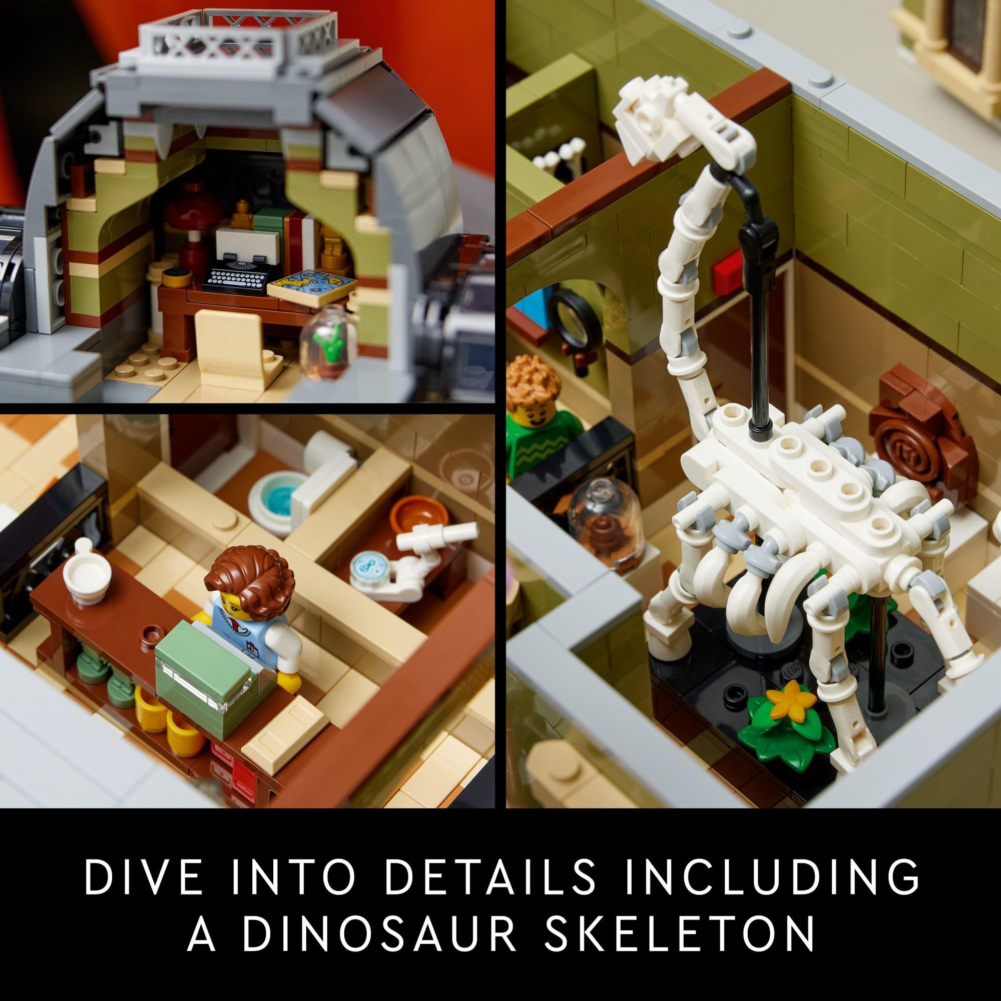 Foto 4 | Kit De Construcción Lego Icons Natural History Museum 10326 - Venta Internacional.