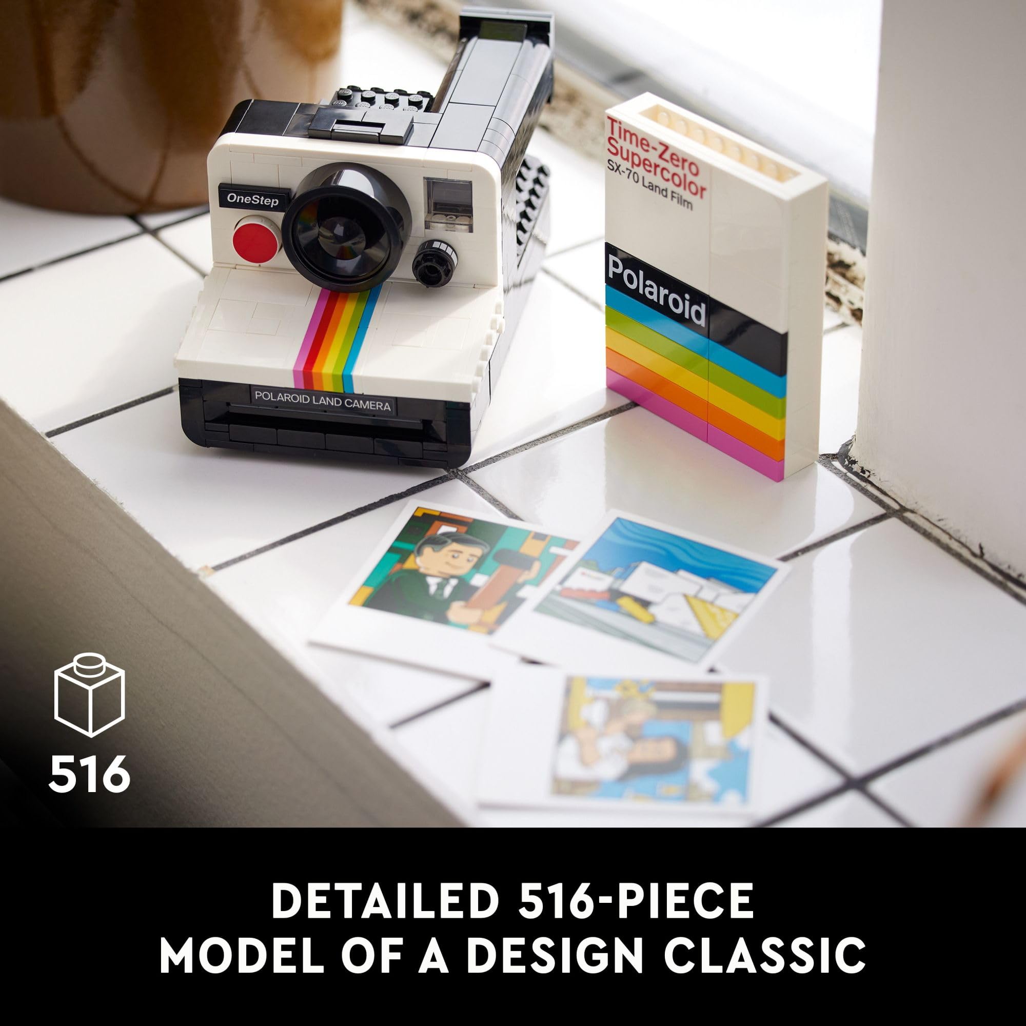 Foto 3 pulgar | Set De Construcción Lego Ideas Polaroid Onestep Sx-70 21345 - Venta Internacional.
