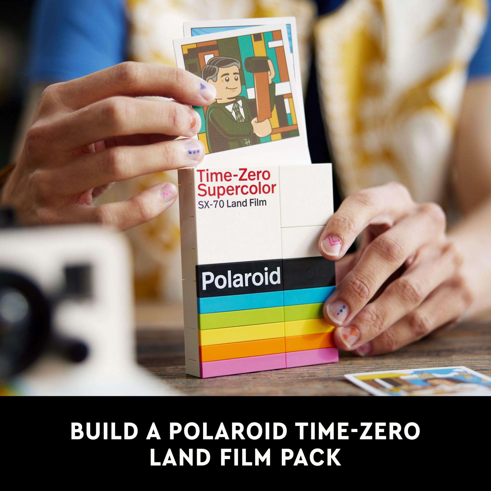 Foto 4 | Set De Construcción Lego Ideas Polaroid Onestep Sx-70 21345 - Venta Internacional.