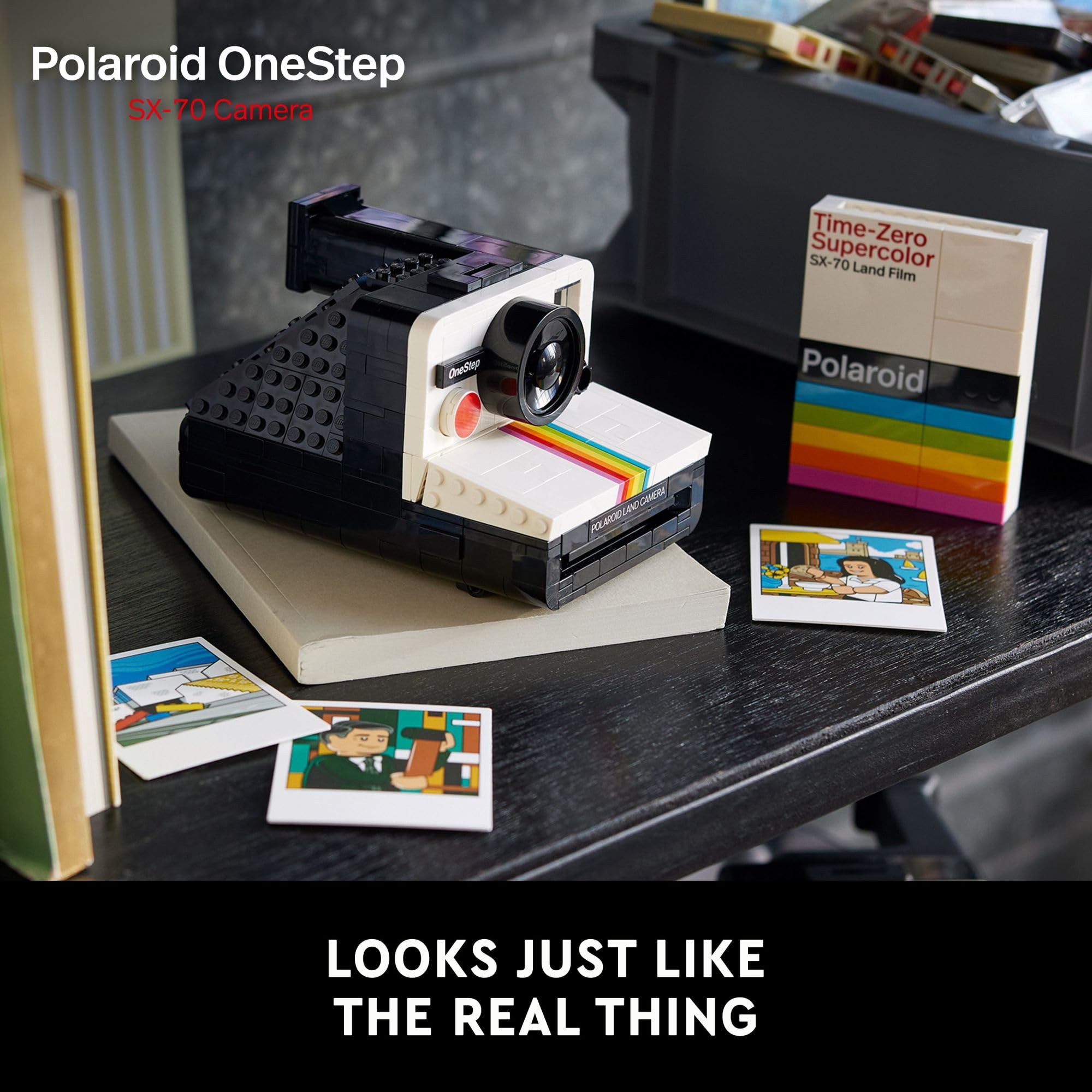 Foto 7 pulgar | Set De Construcción Lego Ideas Polaroid Onestep Sx-70 21345 - Venta Internacional.