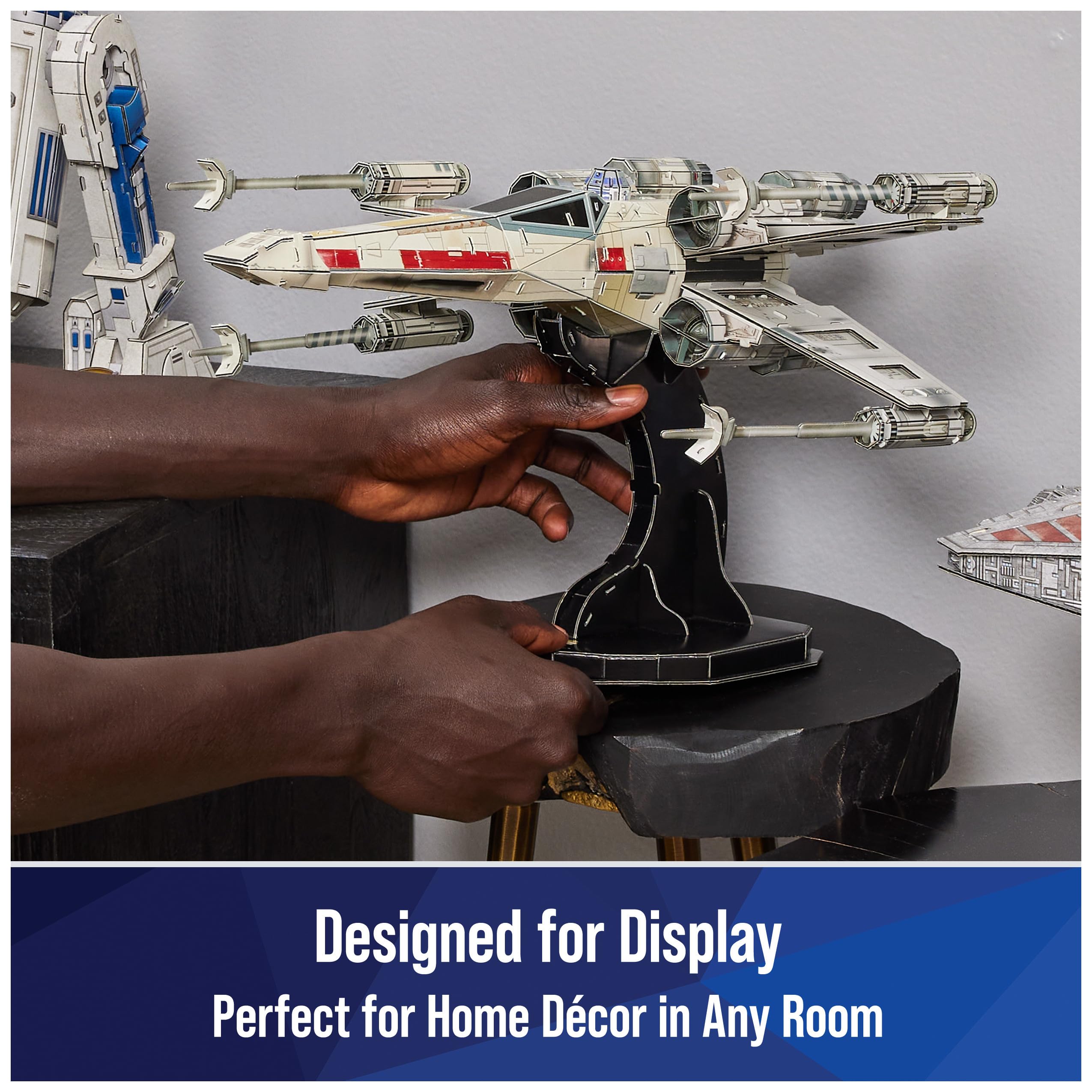 Foto 5 | Kit De Maquetas 3d Spin Master 4d Build Star Wars T-65 X-wing - Venta Internacional.