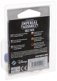 Foto 2 | Paquete De Dados Para Juego De Mesa Star Wars Imperial Assault Fantasy Flight - Venta Internacional.