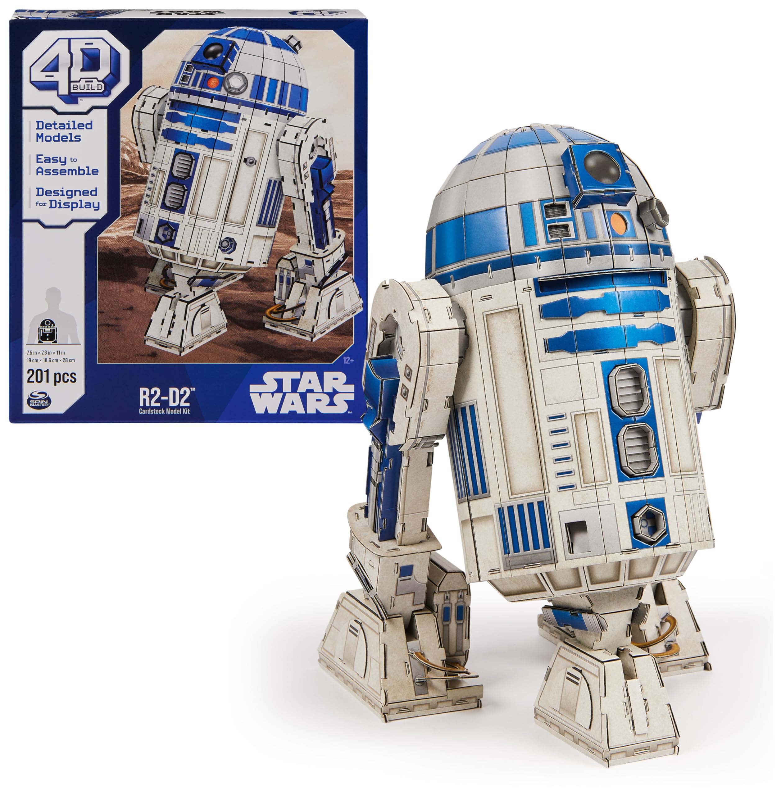 Foto 2 pulgar | Kit De Maquetas 3d Spin Master Games Star Wars R2-d2 De Más De 12 Años - Venta Internacional.