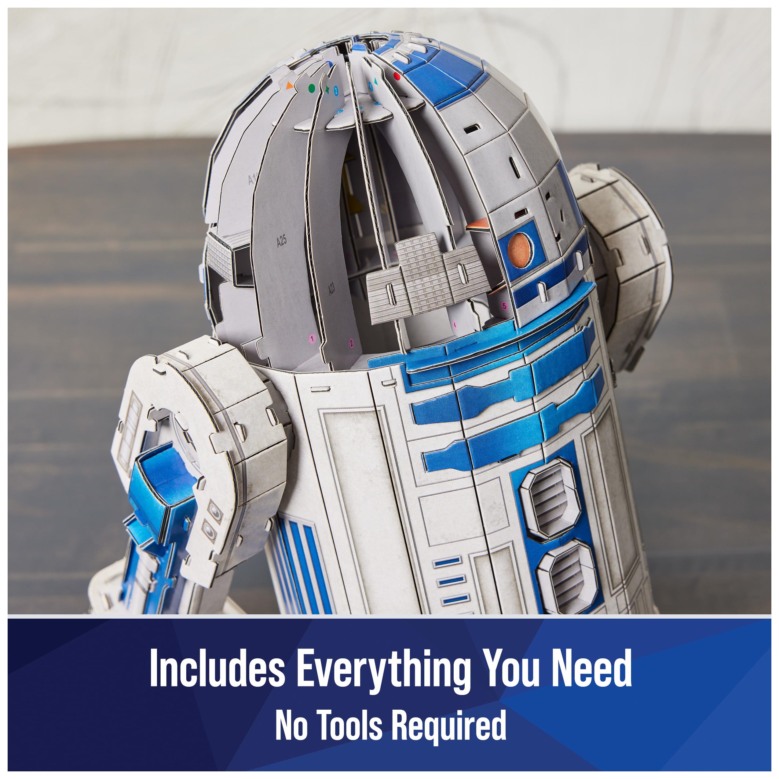 Foto 5 pulgar | Kit De Maquetas 3d Spin Master Games Star Wars R2-d2 De Más De 12 Años - Venta Internacional.