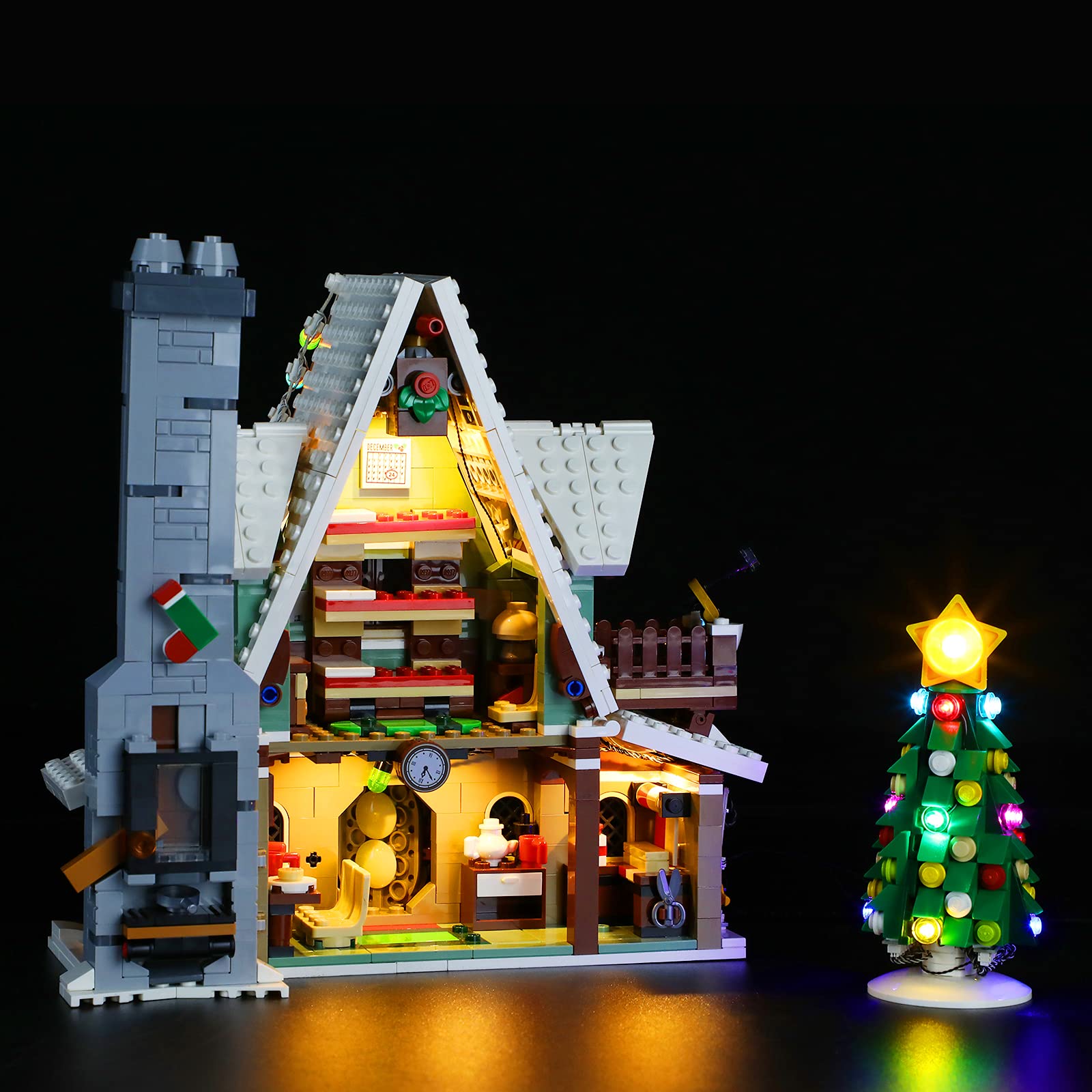 Foto 3 pulgar | Kit De Iluminación Briksmax Para Elf Club House Lego 10275 Con Mando A Distancia - Venta Internacional.