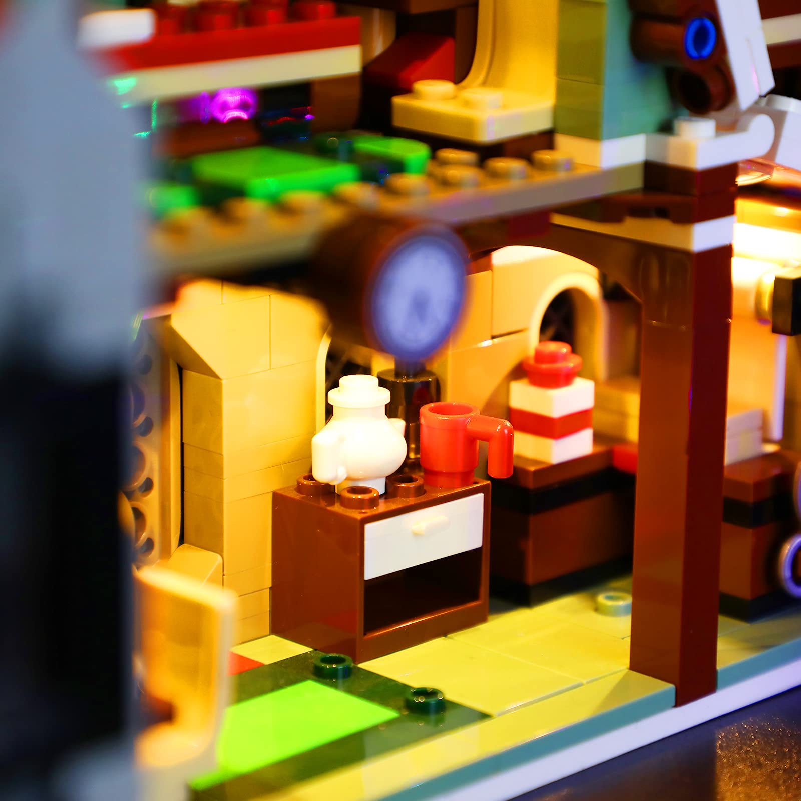 Foto 5 pulgar | Kit De Iluminación Briksmax Para Elf Club House Lego 10275 Con Mando A Distancia - Venta Internacional.