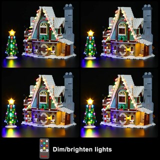 Foto 5 | Kit De Iluminación Briksmax Para Elf Club House Lego 10275 Con Mando A Distancia - Venta Internacional.
