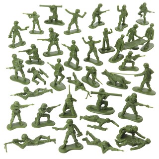 Foto 5 | Figuras de Ejército BMC Toyscon 100 Piezas - Venta Internacional