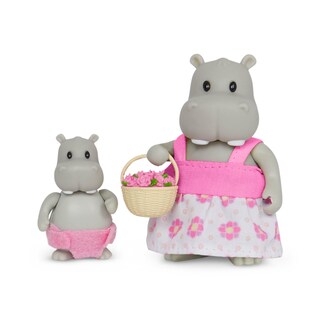 Foto 4 | Set De Boda De La Familia Pitterpotemus Hippo De Toy Li'l Woodzeez - Venta Internacional.