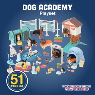 Foto 2 | Playset Constructive Playthings Cp Toys Dog Academy, 51 Unidades - Venta Internacional.