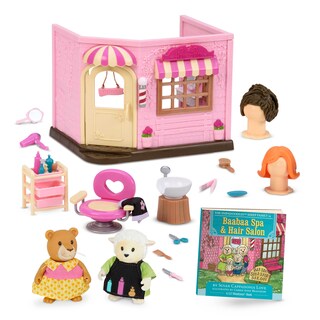 Foto 1 | Set De Peluqueria De Juguete Li'l Woodzeez Con Figuras De Animales Para Más De 3 Años - Venta Internacional.