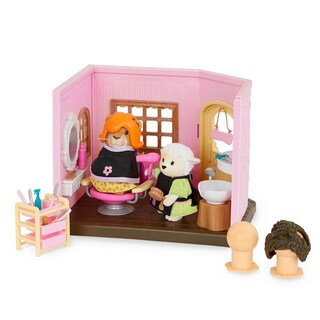 Foto 2 | Set De Peluqueria De Juguete Li'l Woodzeez Con Figuras De Animales Para Más De 3 Años - Venta Internacional.