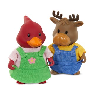 Foto 3 | Juego Toy Li'l Woodzeez Friendz Club Forest Con 4 Figuras De Muñecas - Venta Internacional.