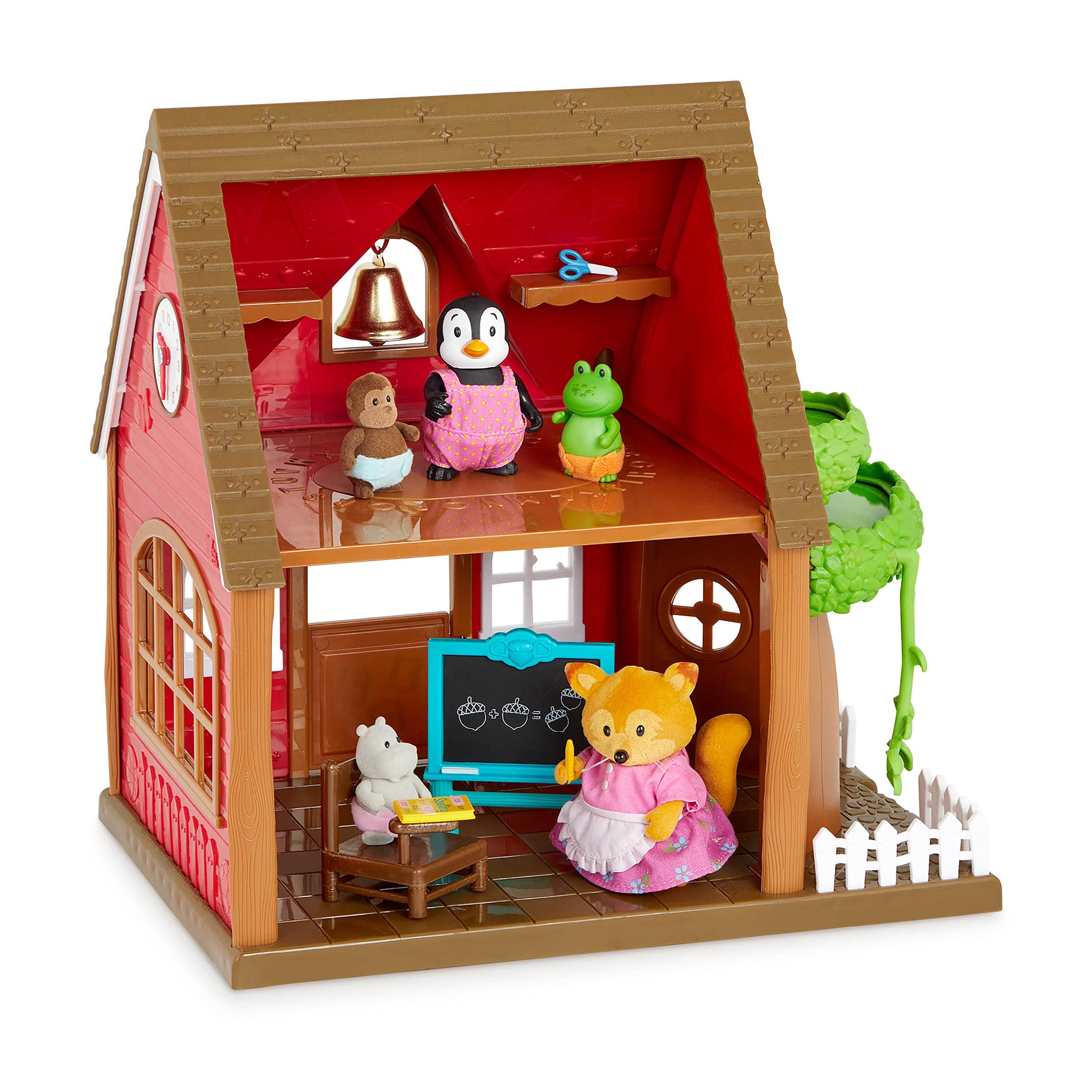 Foto 3 pulgar | Set De Juego Toy Figures Lil Woodzeez Miniature School 3+ Years - Venta Internacional.