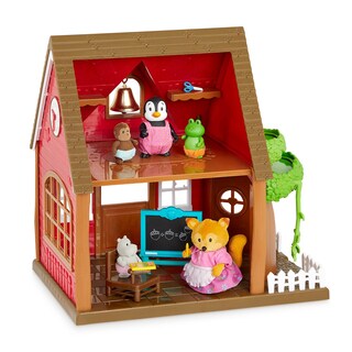 Foto 2 | Set De Juego Toy Figures Lil Woodzeez Miniature School 3+ Years - Venta Internacional.