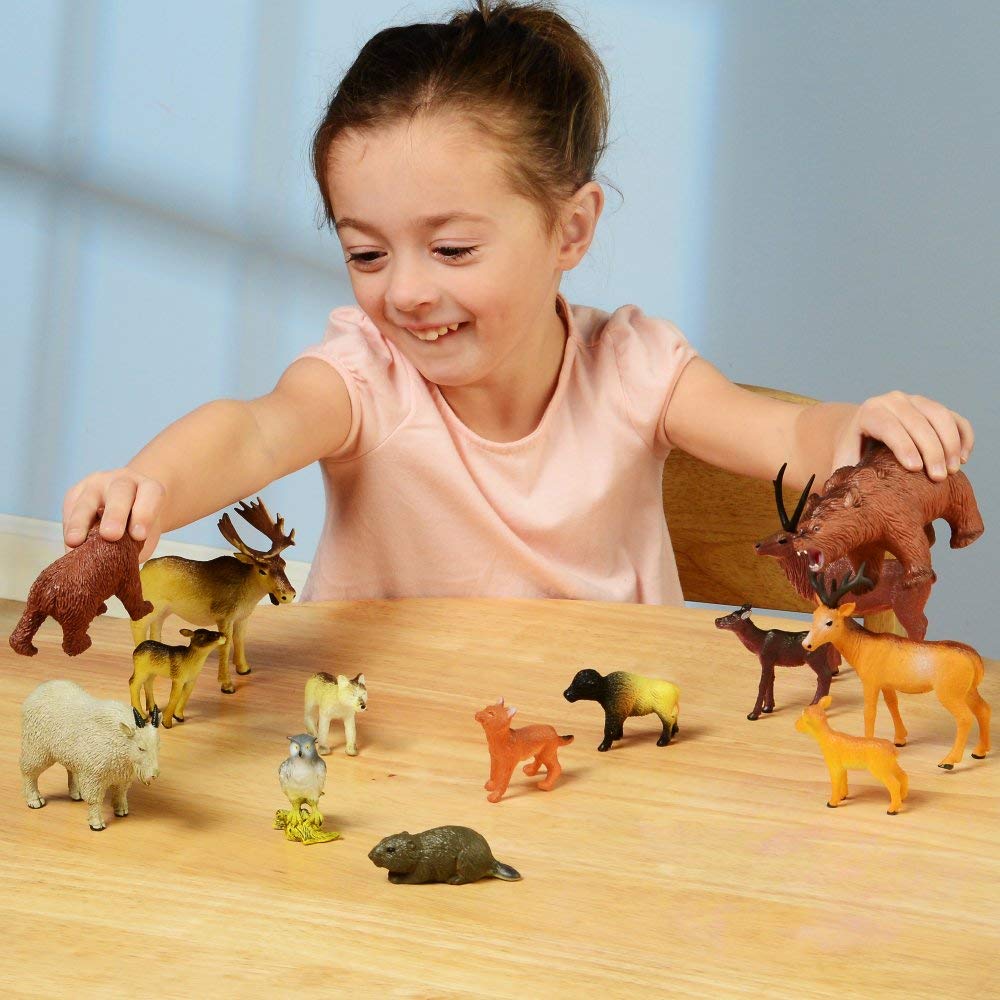 Foto 5 pulgar | Set De Juego Constructive Playthings Tom-64 Vinyl Forest Animal - Venta Internacional.