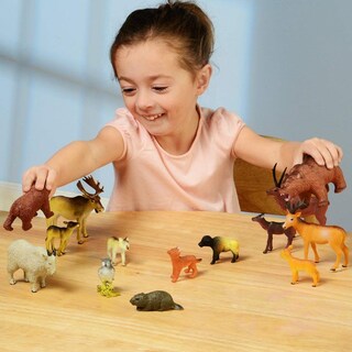 Foto 4 | Set De Juego Constructive Playthings Tom-64 Vinyl Forest Animal - Venta Internacional.