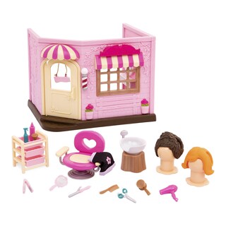 Foto 1 | Set De Juego Toy Hair Salon Dollhouse Li'l Woodzeez Baabaa Spa - Venta Internacional.
