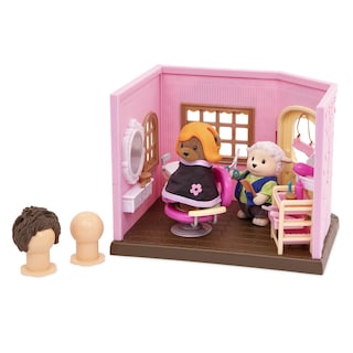 Foto 2 | Set De Juego Toy Hair Salon Dollhouse Li'l Woodzeez Baabaa Spa - Venta Internacional.