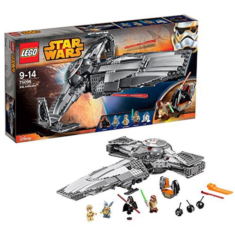 Foto 2 pulgar | Set Lego Star Wars Sith Infiltrator 75096 Con 4 Minifiguras - Venta Internacional.