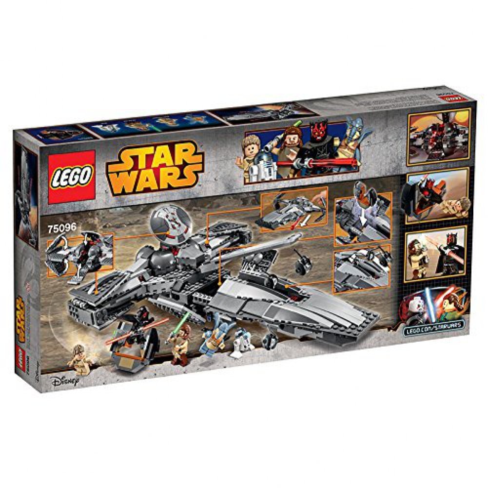Foto 4 pulgar | Set Lego Star Wars Sith Infiltrator 75096 Con 4 Minifiguras - Venta Internacional.