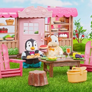 Foto 4 | Toy Li'l Woodzeez The Fitzmoo Cow Family Con 7 Figuras A Partir De 3 Años - Venta Internacional.