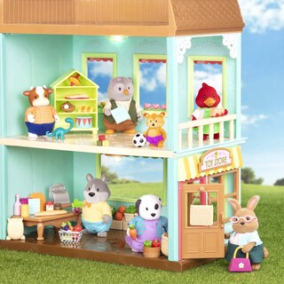 Foto 5 | Toy Li'l Woodzeez The Fitzmoo Cow Family Con 7 Figuras A Partir De 3 Años - Venta Internacional.