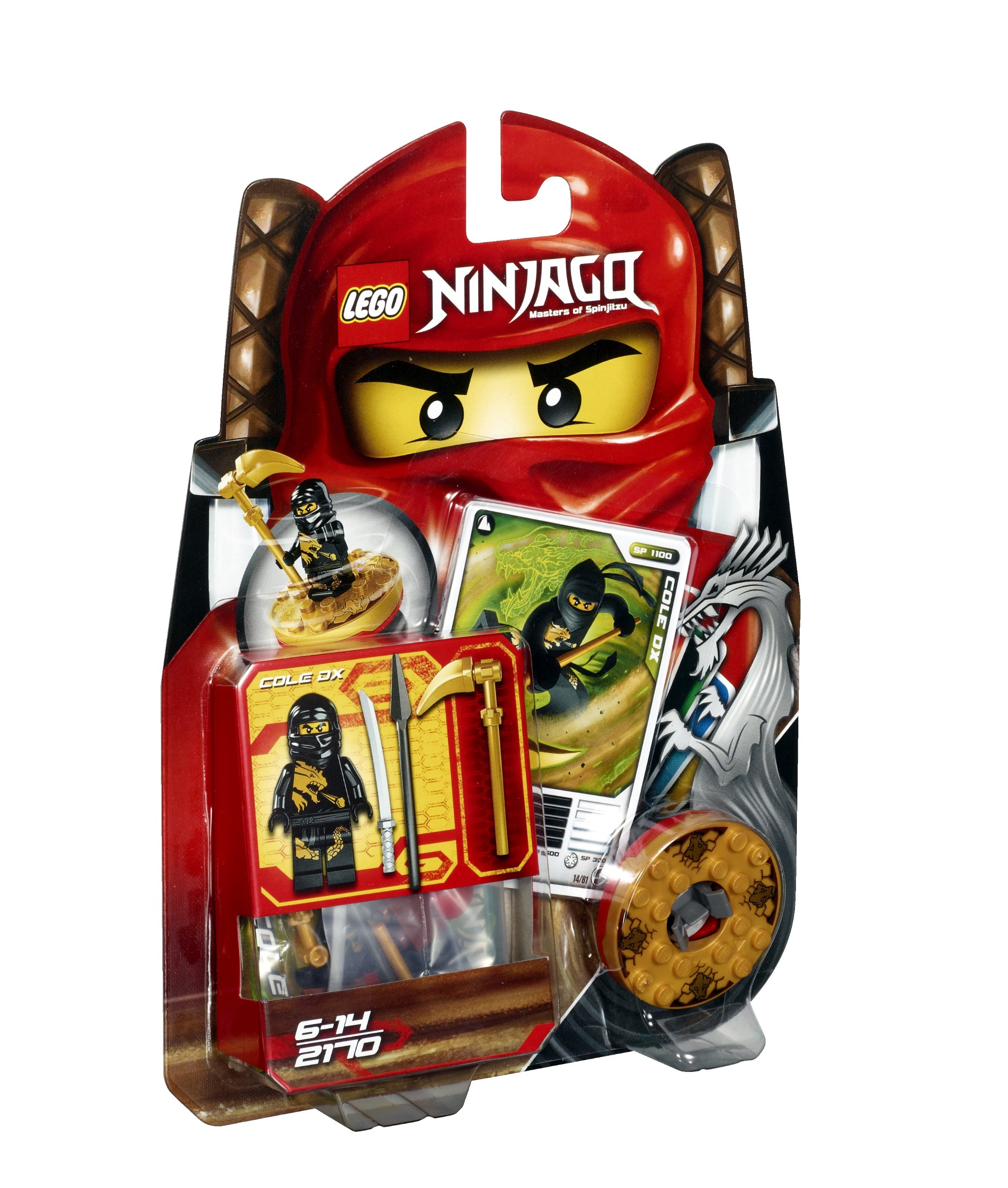Foto 2 pulgar | Juguete De Construcción Lego Ninjago Cole Dx 2170 Con Minifigura - Venta Internacional.