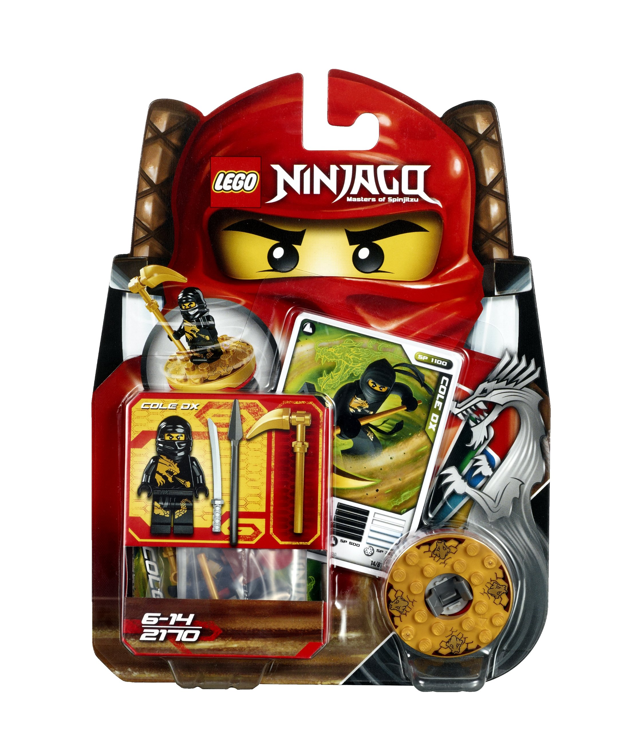 Foto 3 pulgar | Juguete De Construcción Lego Ninjago Cole Dx 2170 Con Minifigura - Venta Internacional.