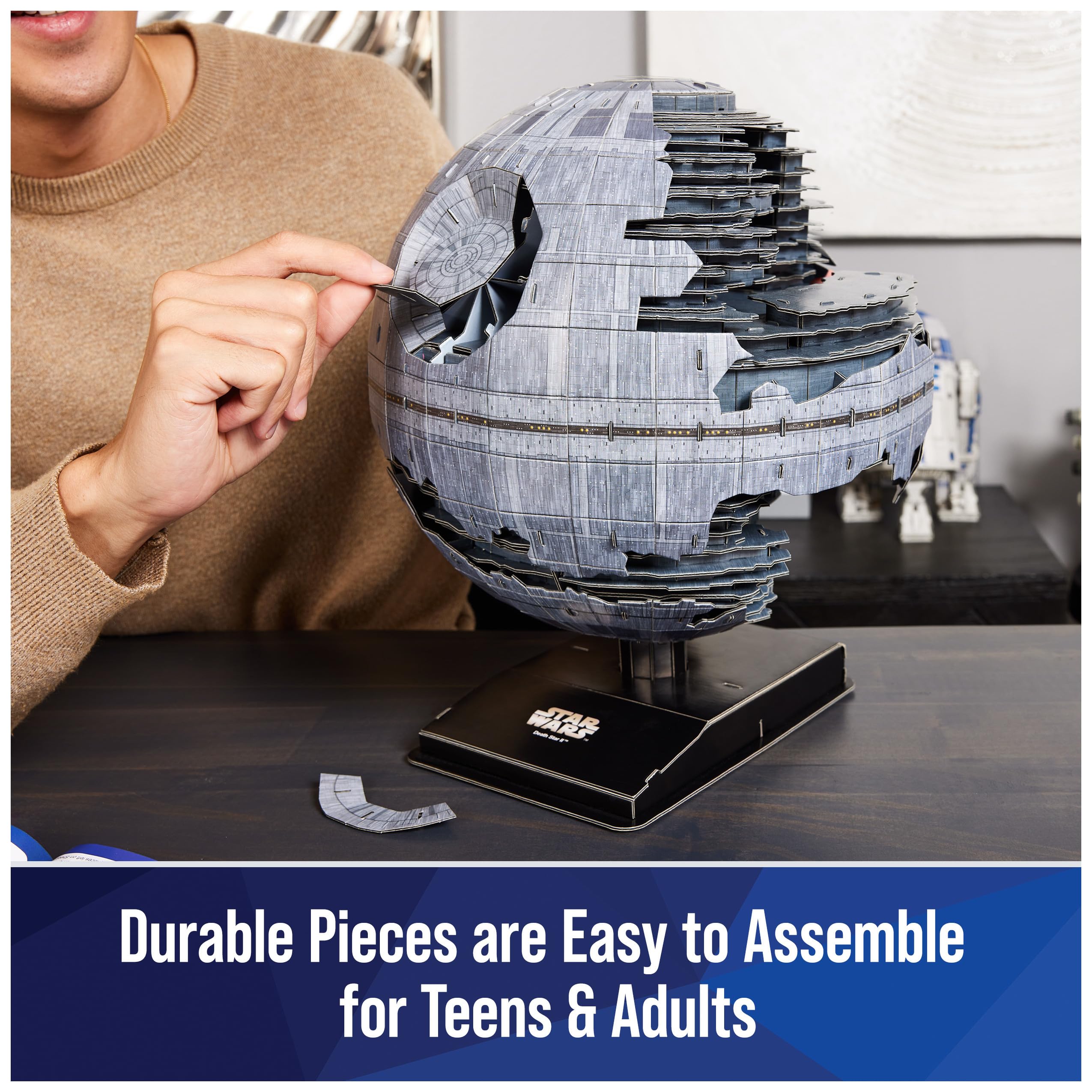 Foto 5 pulgar | Maqueta Spin Master Games 4d Build Star Wars Death Star Ii - Venta Internacional.