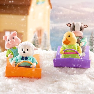 Foto 4 | Set Toy Li'l Woodzeez Friendz Club Farm Con 4 Figuras De Muñecas Para Mayores De 3 - Venta Internacional.
