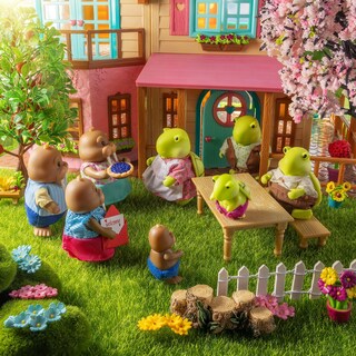 Foto 5 | Set Familiar Toy Li'l Woodzeez The Tidyshine Turtle Para Mayores De 3 Años - Venta Internacional.