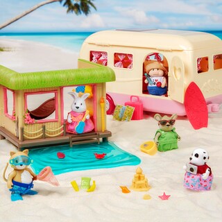 Foto 3 | Set De Patio Trasero Toy Li'l Woodzeez Friendz Club Con 4 Muñecas Para Mayores De 3 Años - Venta Internacional.