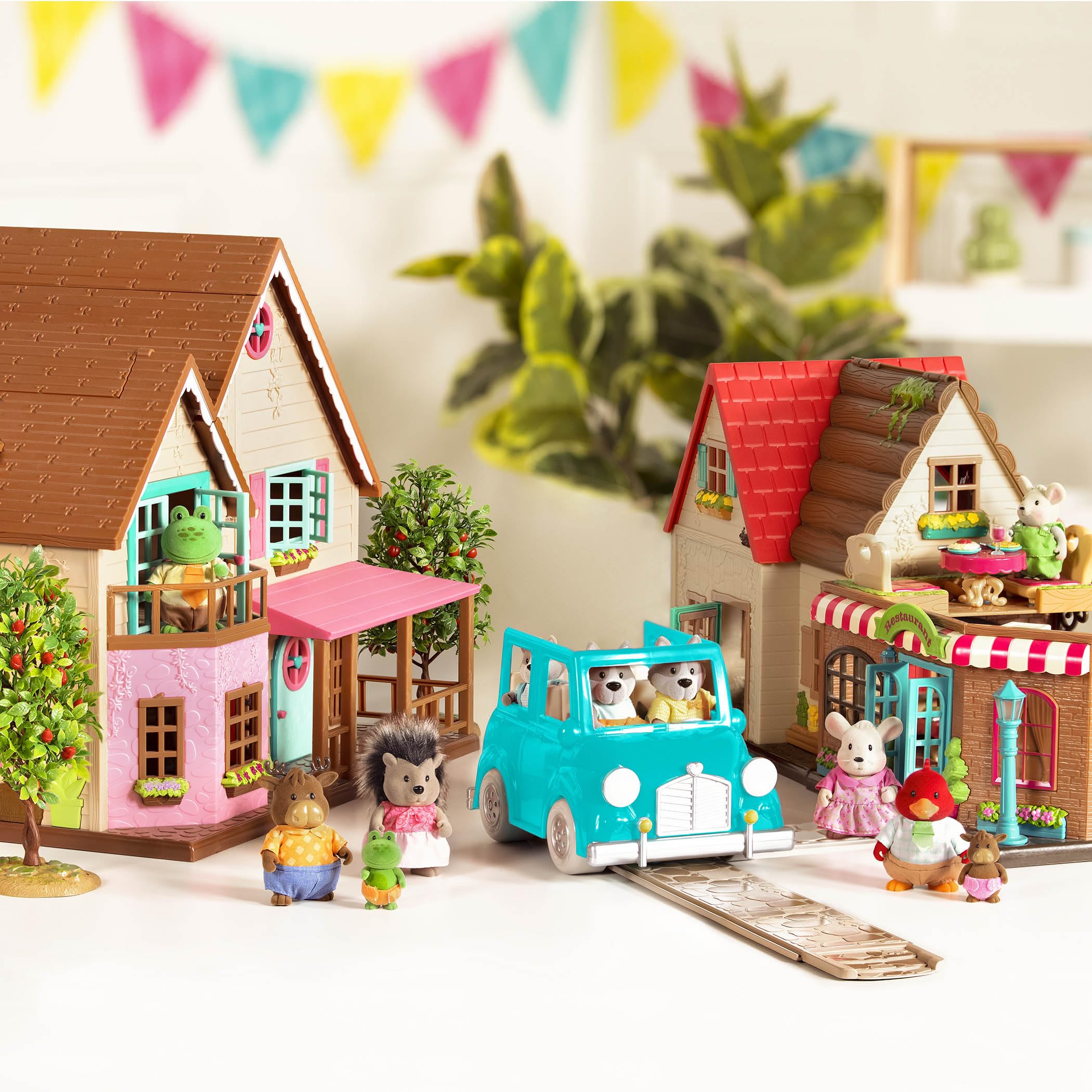 Foto 8 pulgar | Set De Patio Trasero Toy Li'l Woodzeez Friendz Club Con 4 Muñecas Para Mayores De 3 Años - Venta Internacional.