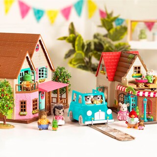 Foto 7 | Set De Patio Trasero Toy Li'l Woodzeez Friendz Club Con 4 Muñecas Para Mayores De 3 Años - Venta Internacional.