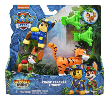 Foto 2 | Paw Patrol Jungle Pups Pack 6 Figuras Spin Master