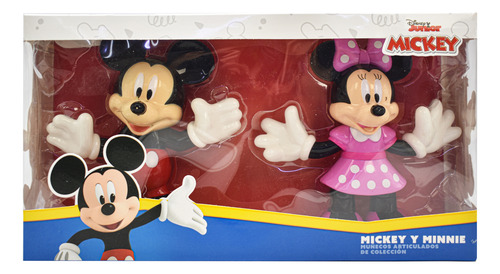 Foto 2 pulgar | Disney Mickey Y Minnie Muñecos Articulados Coleccion Toymark