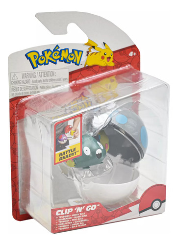Foto 3 pulgar | Pokemon Clip N Go Pack 6 Figuras Con Poke Ball #2 Jazwares