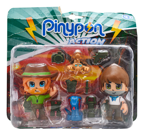 Pinypon Action Exploradores Con Accesorios Famosa Cd