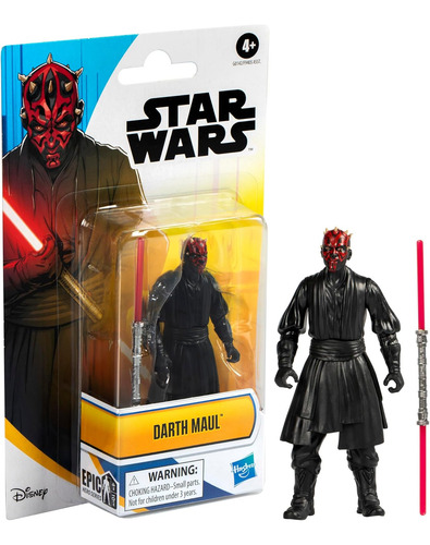 Foto 4 pulgar | Star Wars Pack Figura Darth Maul Y Luke Skywalker Hasbro