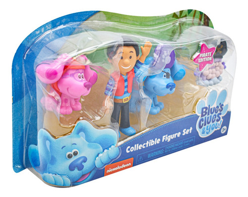 Foto 2 | Pistas De Blue Y Tu Set 4 Figuras Edicion Piratas Just Play