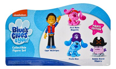 Foto 3 | Pistas De Blue Y Tu Set 4 Figuras Edicion Piratas Just Play