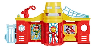 Foto 2 | Torre Stark De Iron Man Spidey Amazing Marvel Hasbro